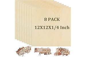 Baltic Birch Plywood Sheets 6mm Birch Wood Sheet 12x12