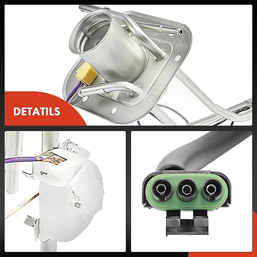 Miniatura 7 de A-Premium Unidad de envío del depósito de combustible compatible con Chevrolet Corvette 1988 5.7L, Reemplazar # 25093414, 527GE