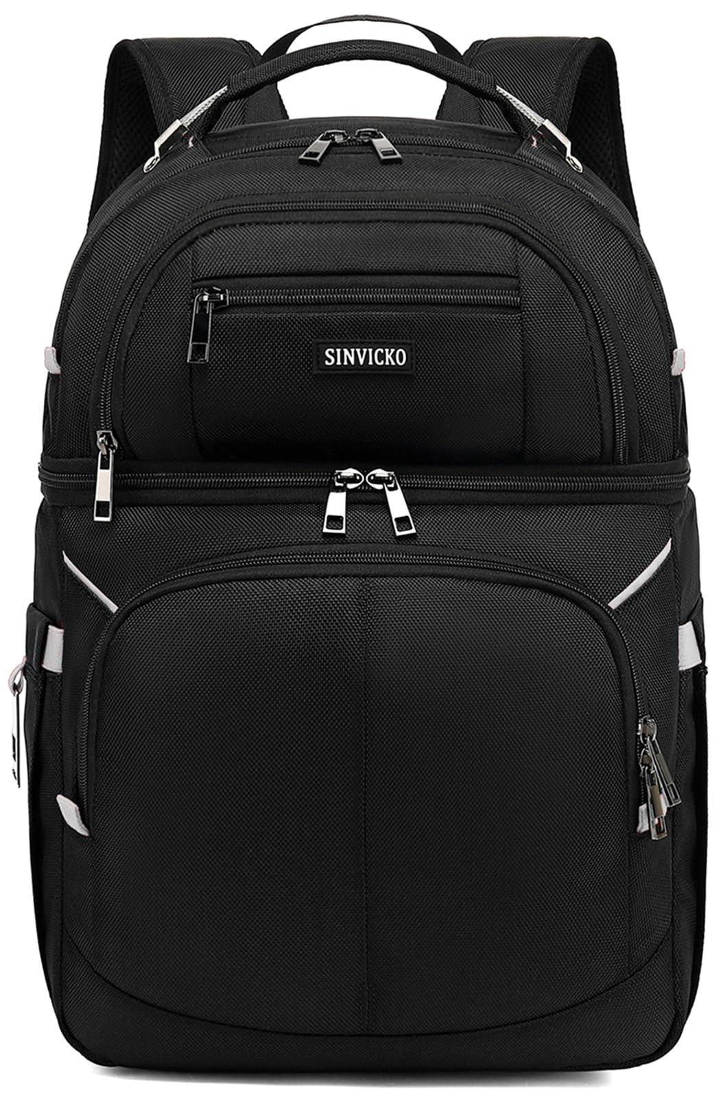 Isolierter Kühlrucksack – hält 30 Dosen heiß / kalt für bis zu 12 Stunden – wasserdichte und auslaufsichere weiche Kühltasche – isolierter Rucksack Kühler – Lunch-Rucksack für Männer und Frauen