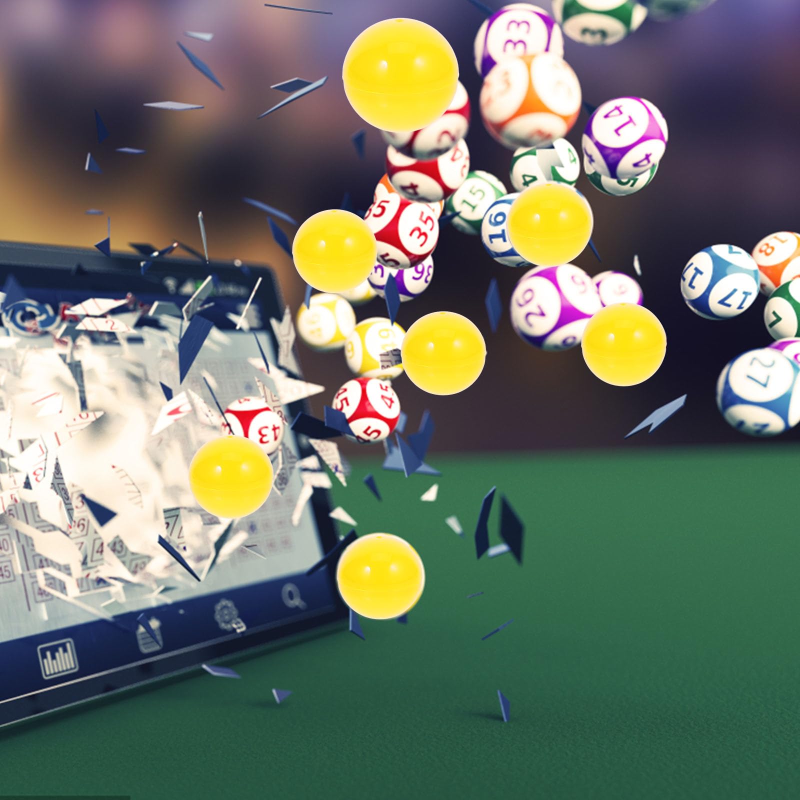 Amosfun 50 StüCk 3cm Gelbe -Kugeln - ÖFfnende Pvc-Kapseln FüR Tombola, Partyspiele Und Bastelprojekte