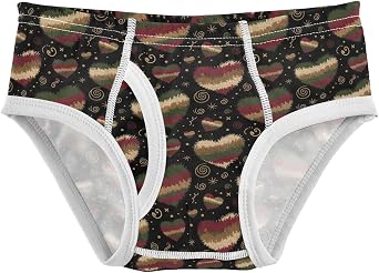 GuoChe Toddler Boy Athletic Underwear,Cotton Breathable Children Undies 2T