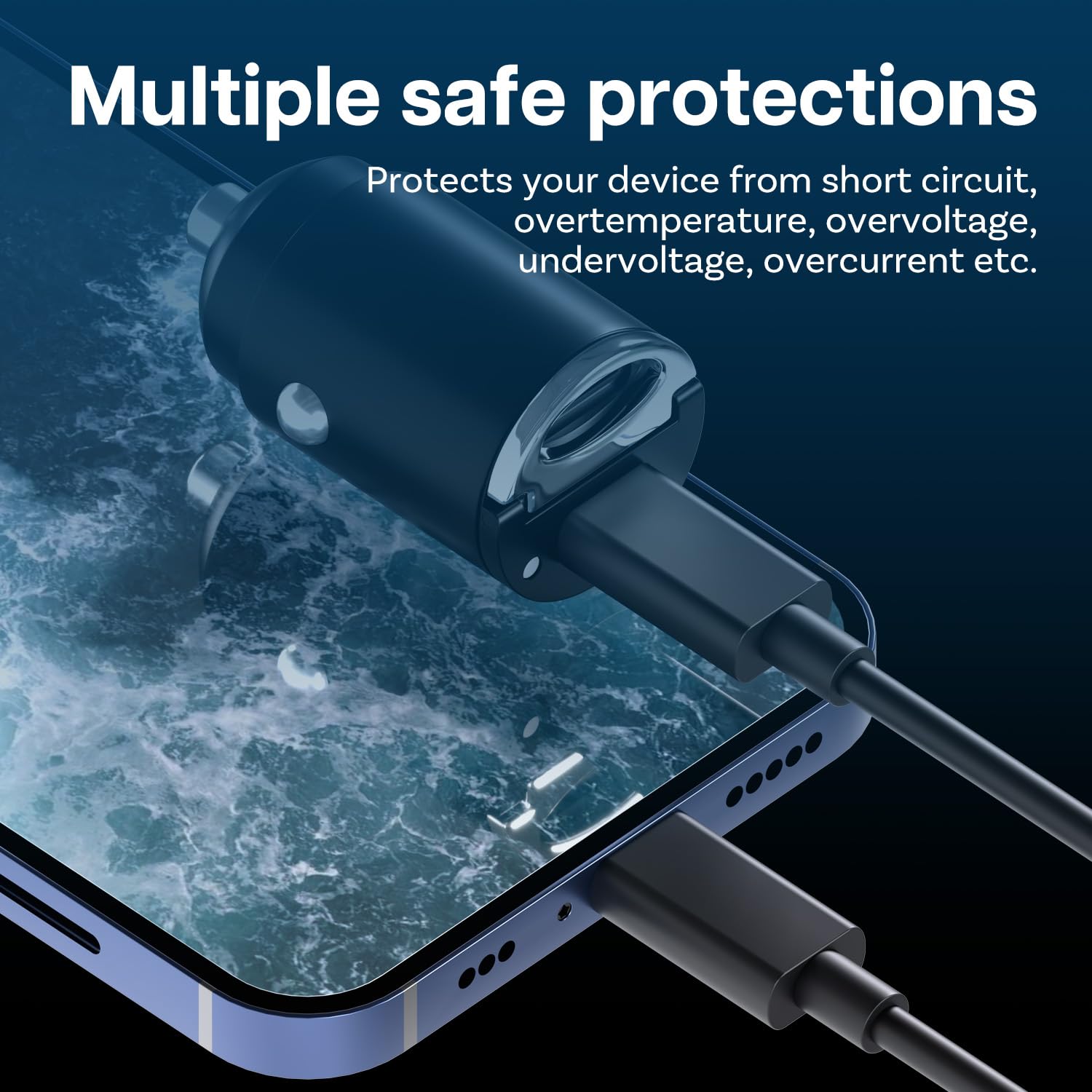 MMOBIEL Doble USB-C Adaptador Cargador Coche [2 Pack] – 45W Cargador USB Encendedor Carga Rapida – Cargador de Coche Ultracompacto – Cargador USB para iPhone 16 15 14 13 Pro MAX, Samsung S26 S25 S24
