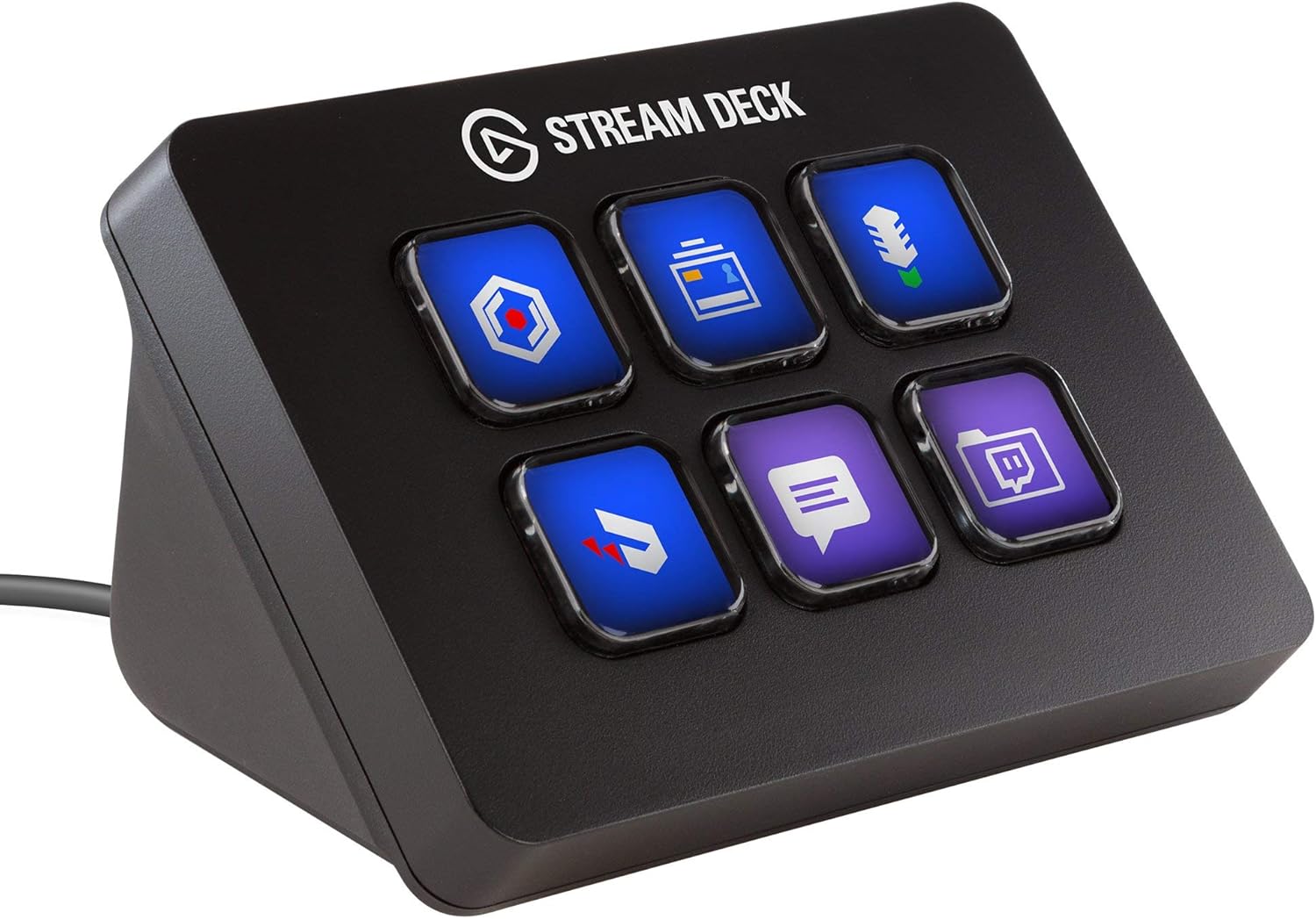 Elgato Stream Deck Mini live content creator controller (renewed)