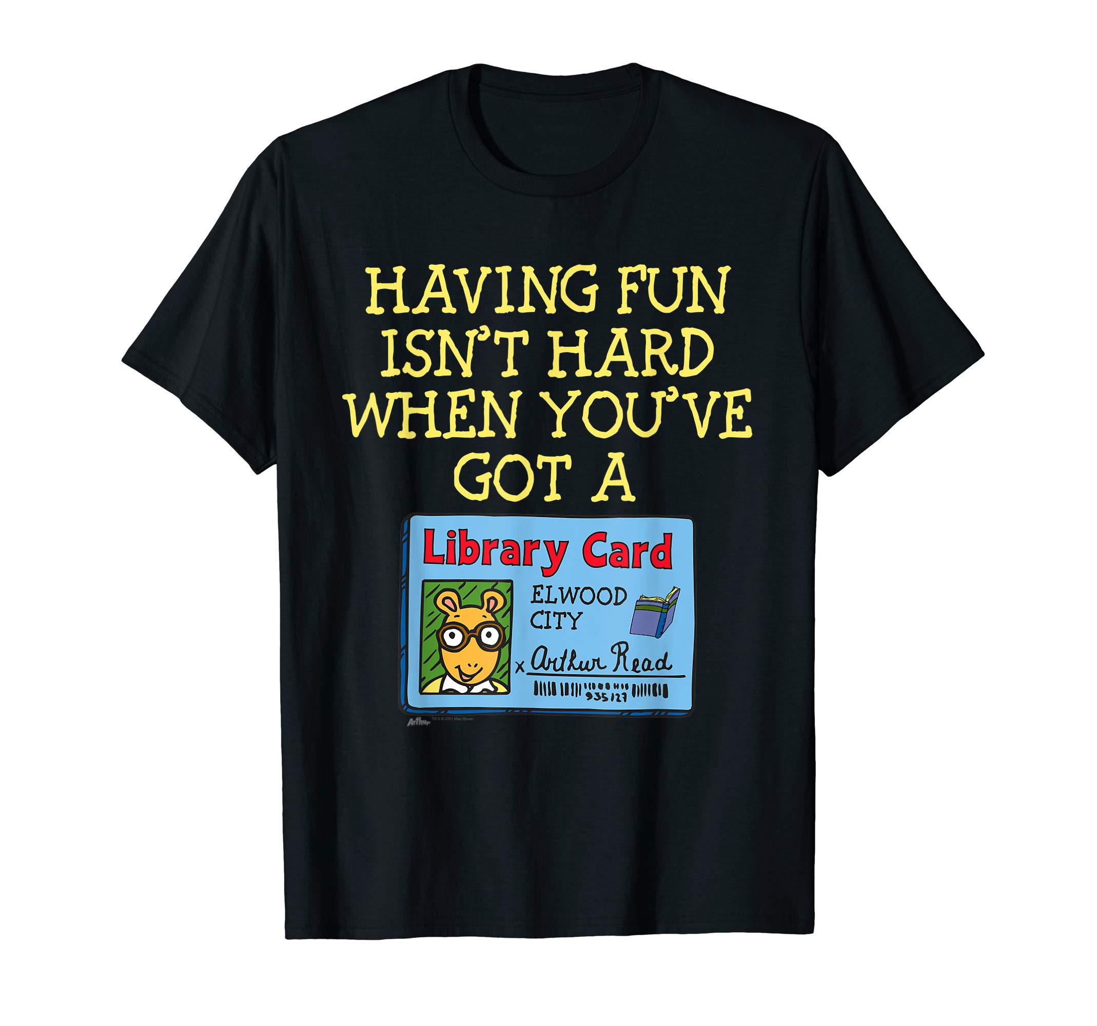 ArthurHaving Fun Isnt Hard T-ShirtOEKO-TEX STANDARD 100