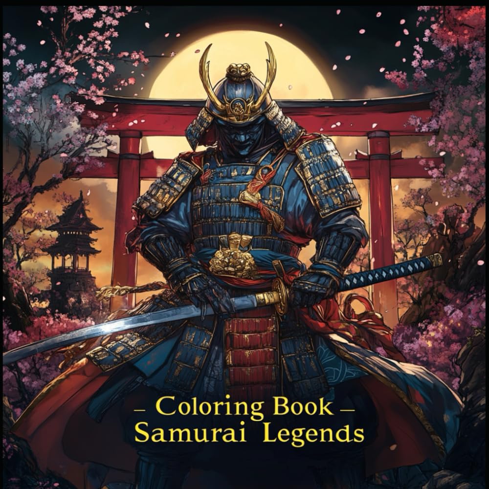 Coloring Book - Samurai Legends