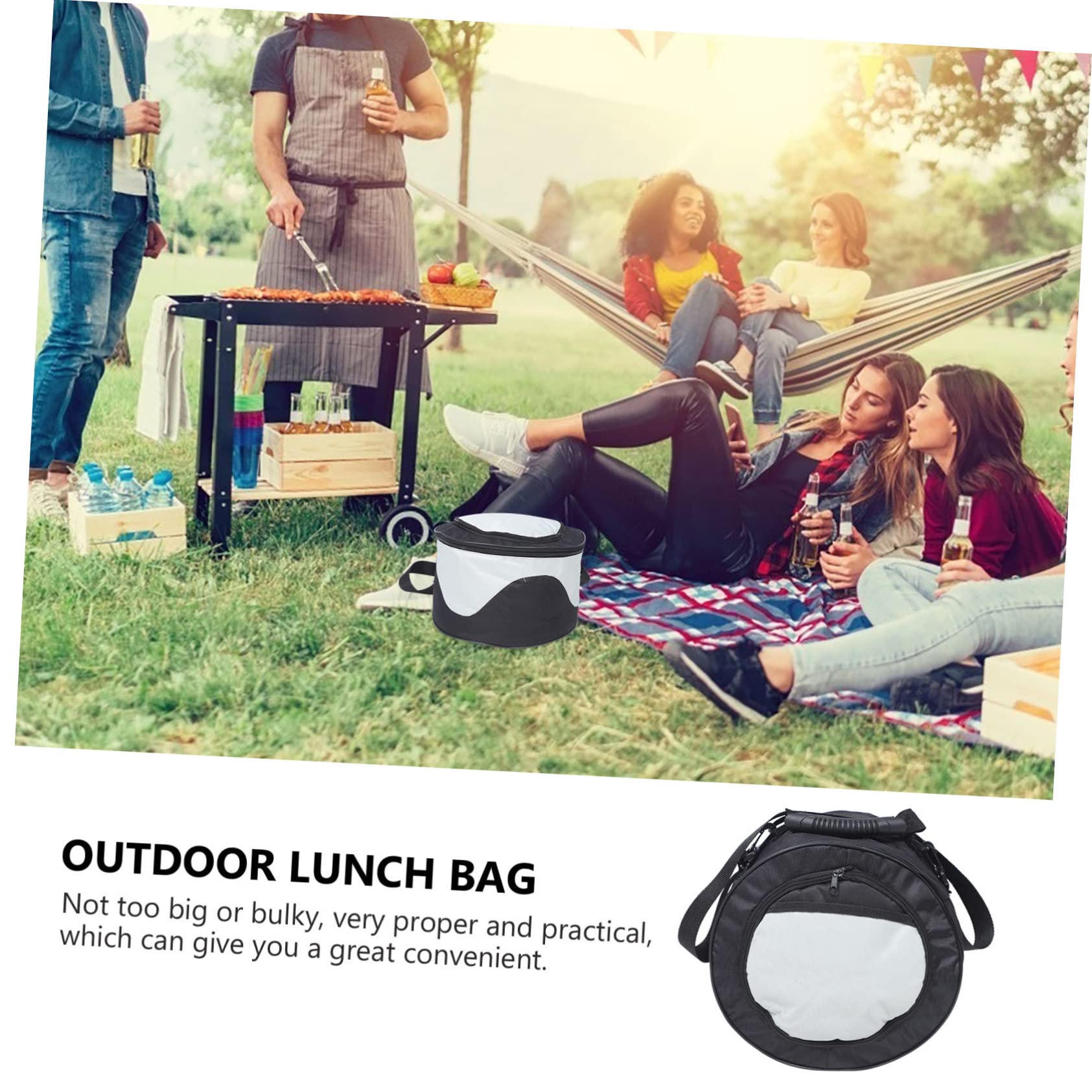 Lunchtaschen für Frauen Eisbeutel Isolier Lunchbox Bento Kasten Groß