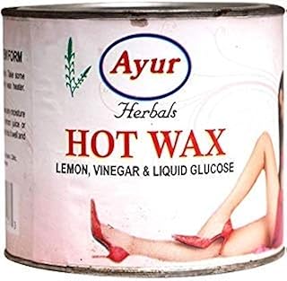 Ayur Herbals Hot Wax Lemon Vinegar and Sugar (600 g)-picture-52