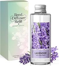 Scent-Hi Ricarica Diffusore Profumata, Ricarica Diffusore Bastoncini - Lavanda 200ml, Diffusore Profumato Ricarica per Camere da Letto, Bagni, Uffici e Arredamento Domestico