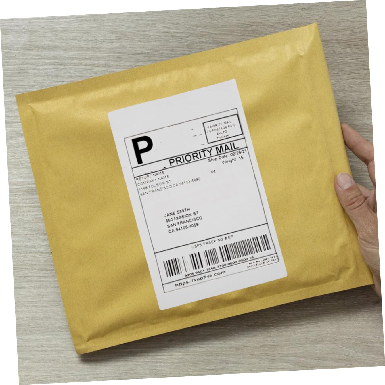 Etichette Postali Grandi 500 Pezzi Carta Per Stampante Termica Compatibile Con Stampante Zebra 4x6 Pollici Adesivi Per Spedizione
