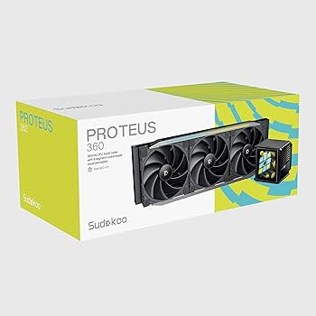 Amazon.co.jp: Sudokoo Proteus 360 一体型液晶CPUクーラー