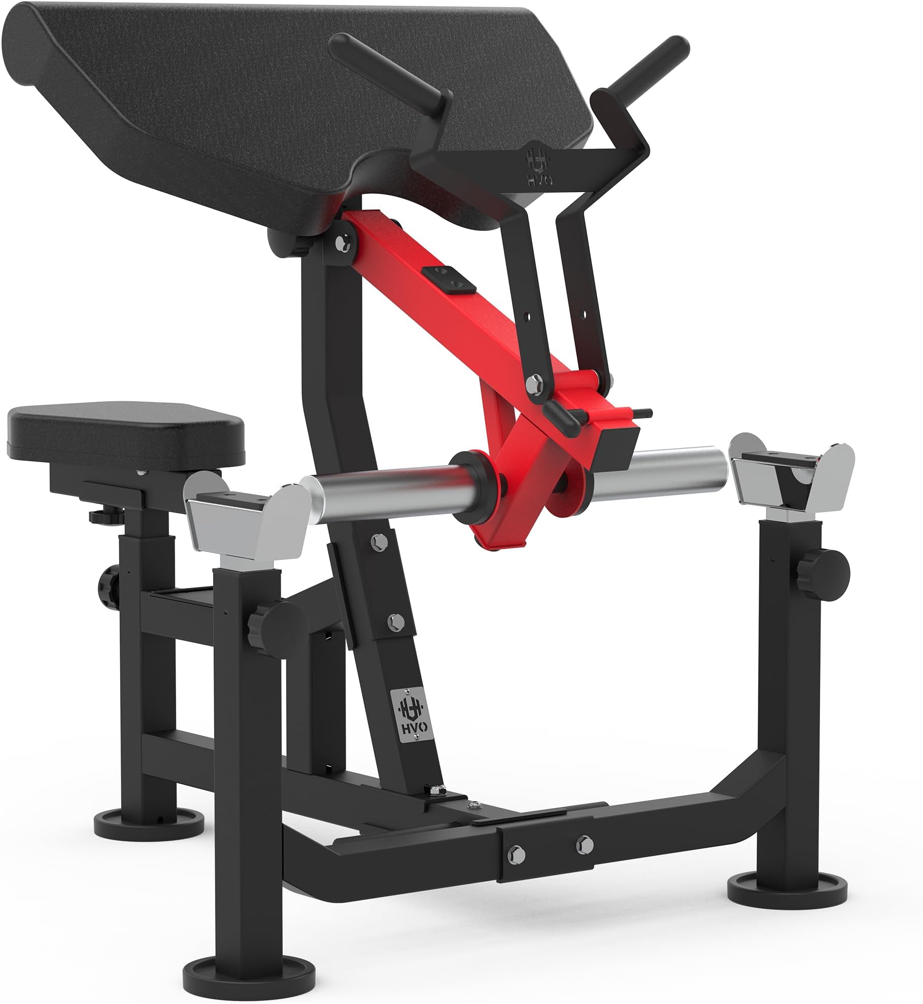 HVO Preacher Curl Bench Bicep Machine: Preacher Curl Machine 3 in 1 Arm Bicep Tricep Curl Machine Dumbell Barbell Bicep Station Equipment Workout