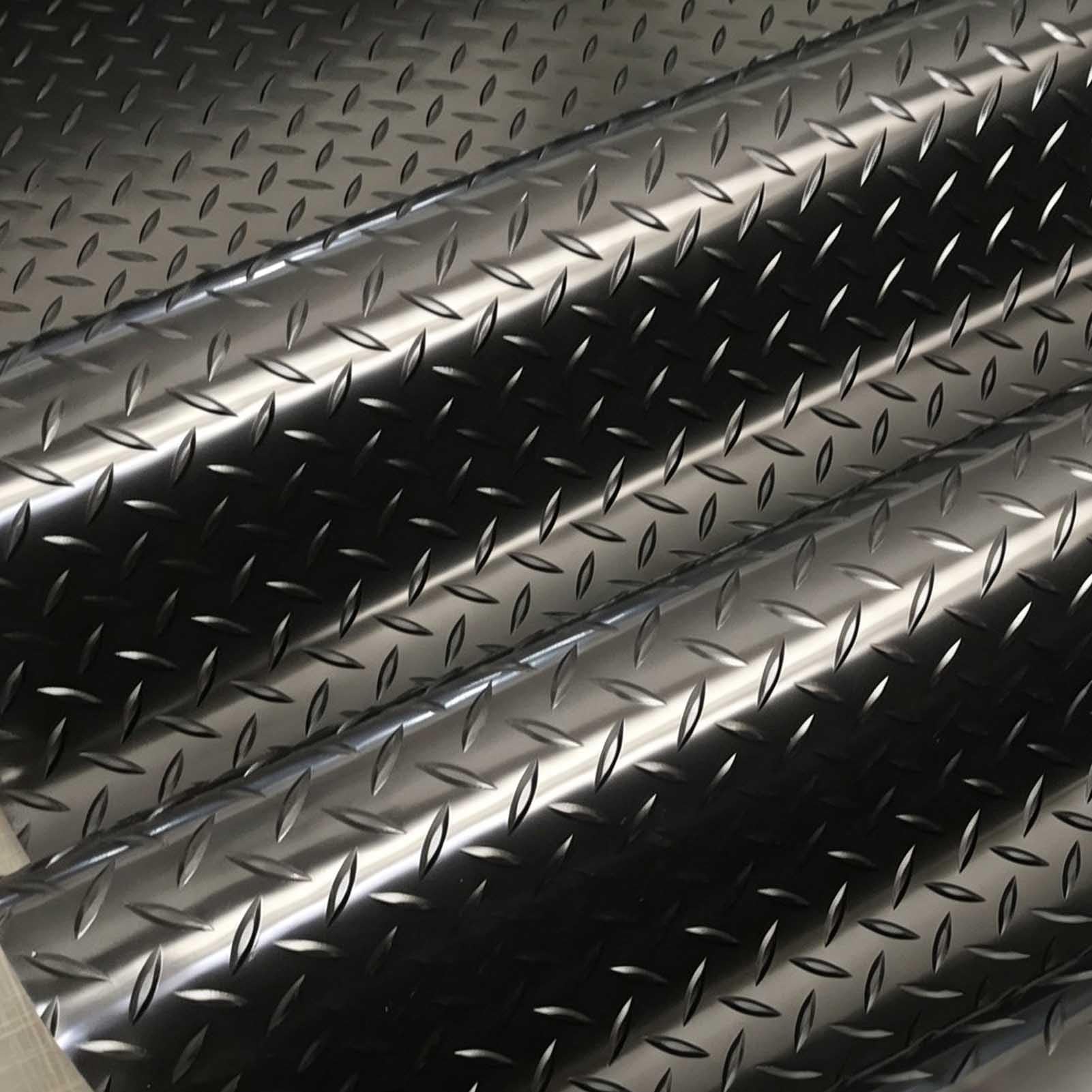 Gummimatte 2,5 mm Dicke Diamant-Präge-Gummibodenrolle