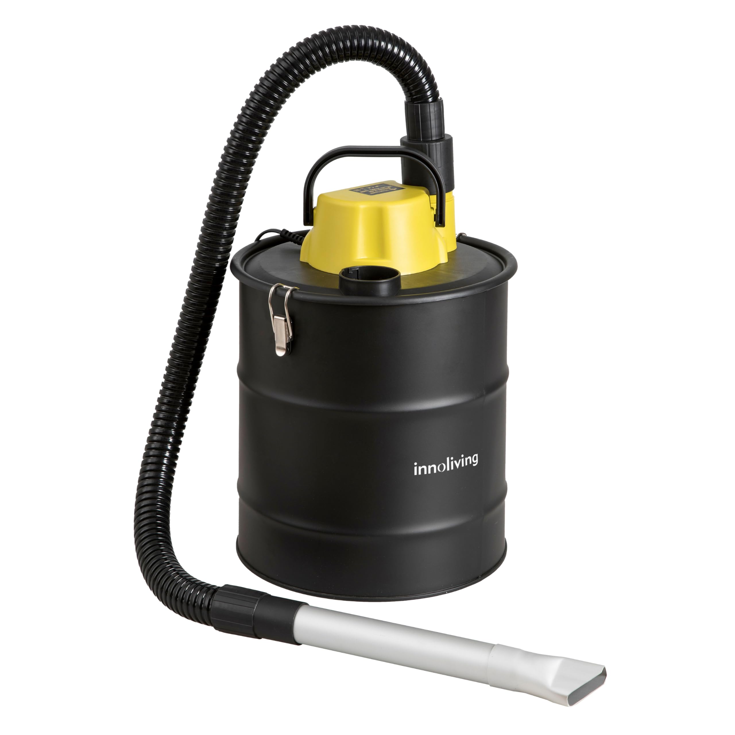 Innoliving Aspiracenere Elettrico INN-650 da 20L, 1200W, Filtro HEPA Lavabile, Serbatoio Capiente, Tubo Flessibile e Accessori Inclusi, Ideale Pulizia di Camini, Stufe e Barbecue, Facile e Sicuro