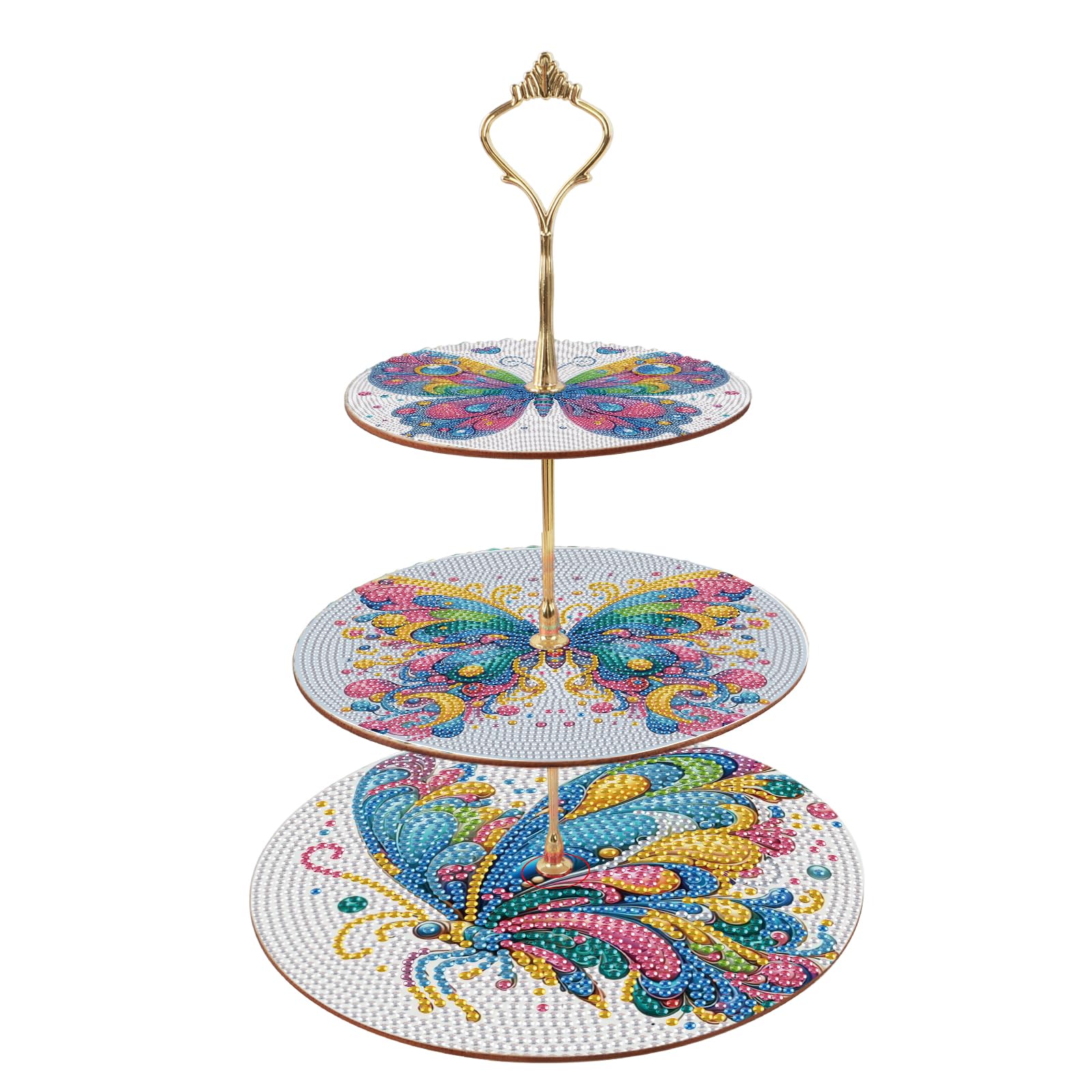 DCIDBEI Diamond Painting Plateaux De Service 30x20 Cm Peinture