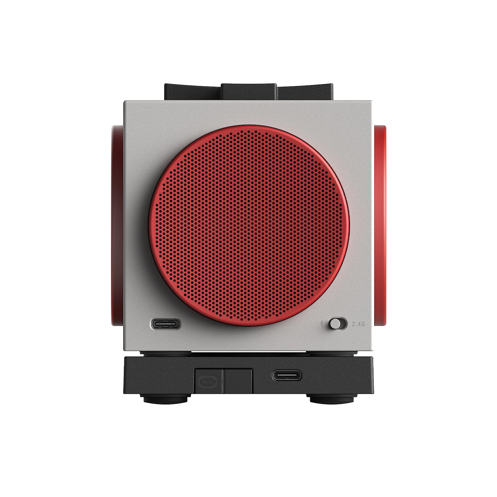 8BitDo Retro Cube 2 Speaker, Portable Bluetooth Speaker with Stereo Sound, Wireless Charging Dock, Bluetooth 5.3/2.4G/Wired USB Connections - N Edition — view 4