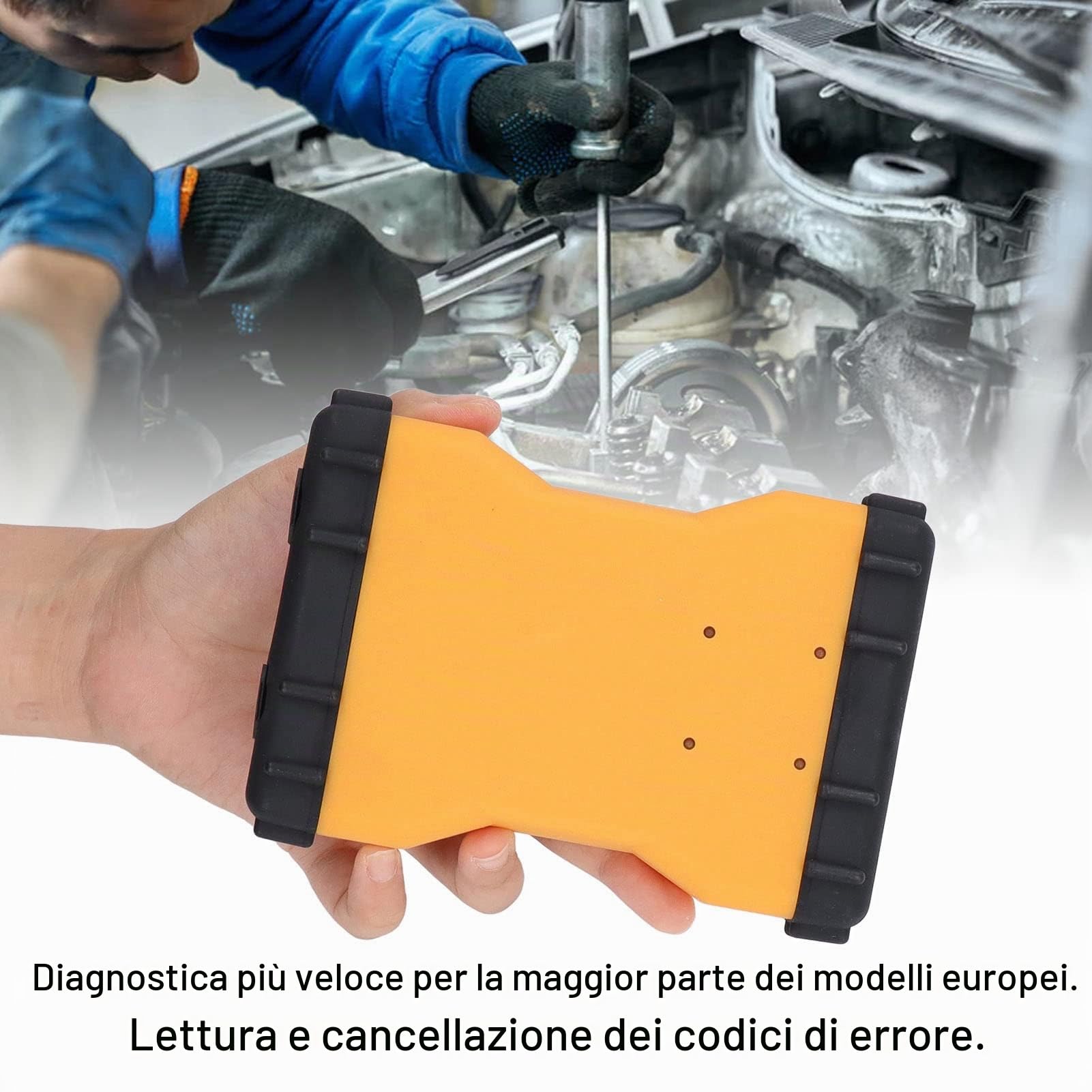 OBD2 Auto Diagnostica, DS150 V9 VCI 150E TCS Diagnosi Auto Professionale multifunzione Accessori, Lettore di Codici Cancellazione Codici di Errore,Dual Board Strumento diagnostico per auto