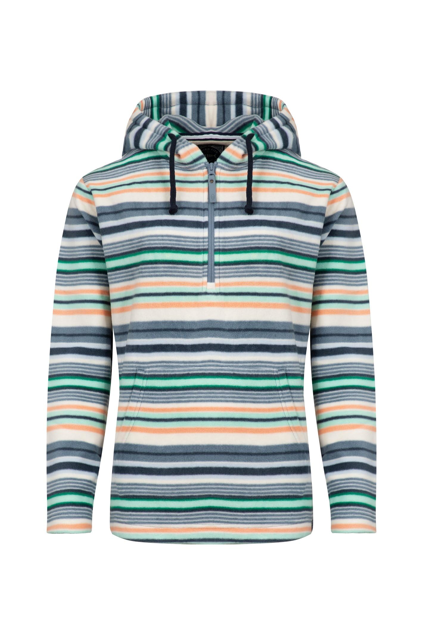 Weird Fish Women's Fleece Hoodie - Cream - Size 14