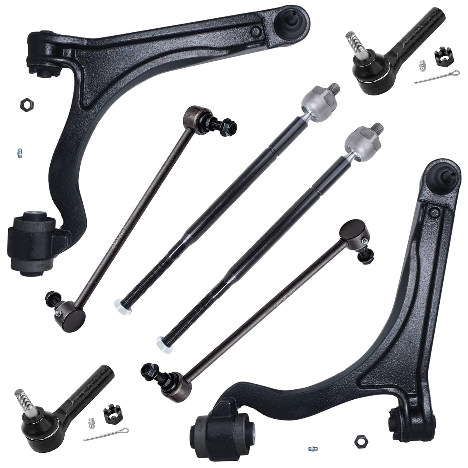 Detroit Axle - Front Lower Control Arms for 2004-2008 Chrysler Pacifica