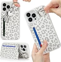 Vista 120 de Havaya Funda para iPhone 13 Pro Max y iPhone 12 Pro Max, cartera compatible con magsaf 2 en 1, desmontable magnética con tarjetero y ranura trasera