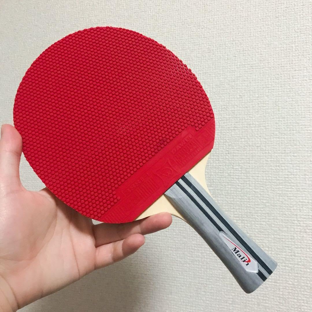 卓球ラケット両面ラバー付き Amazon.co.jp: 卓球 ラケット 両面ラバー付き 裏ソフト＋粒高