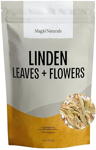 Miniatura 1 de Wild Made Linden - Flor seca y hoja - Té de hierbas - Hoja suelta - 4 onzas paquete de 1