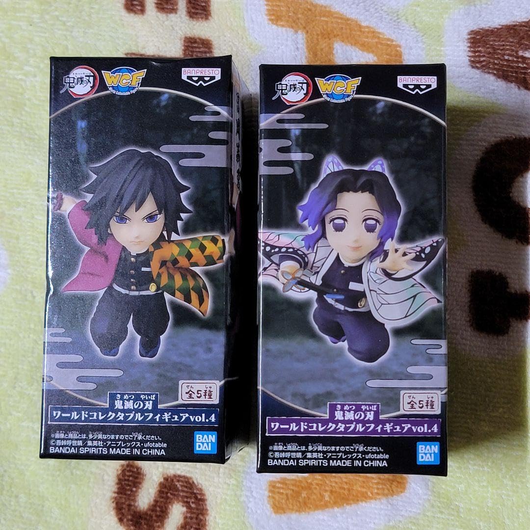 Amazon.co.jp: ワールドコレクダブルフィギュア 冨岡義勇 胡蝶しのぶ