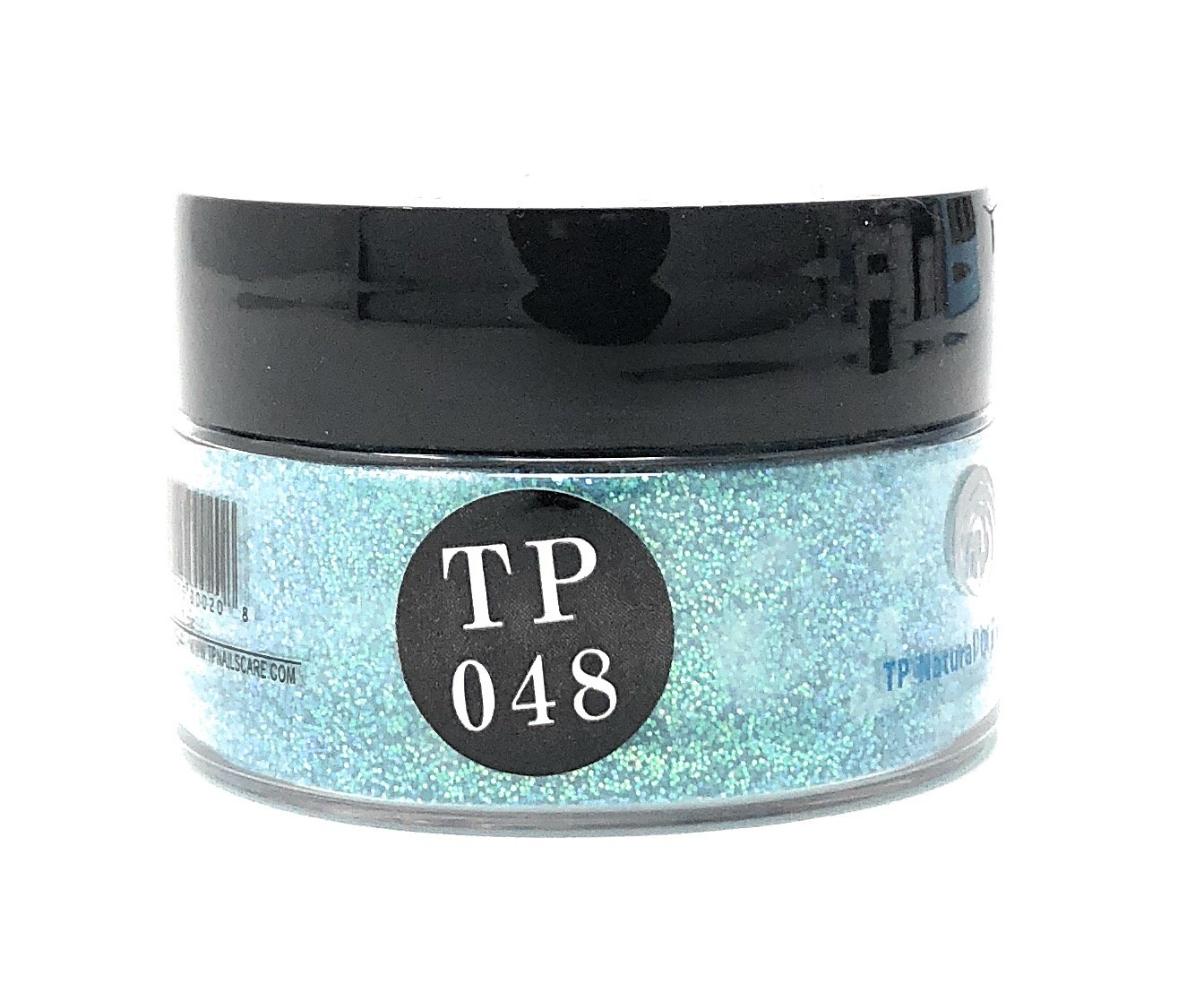 TP Dipping Powder 1 oz. Advanced polymer dip powder color (TP48 Baby Blue Glitter)-image-48