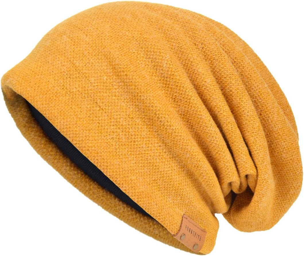 VECRY Men's Slouch Beanie Skull Cap Long Baggy Hip-Hop Winter Summer Hat