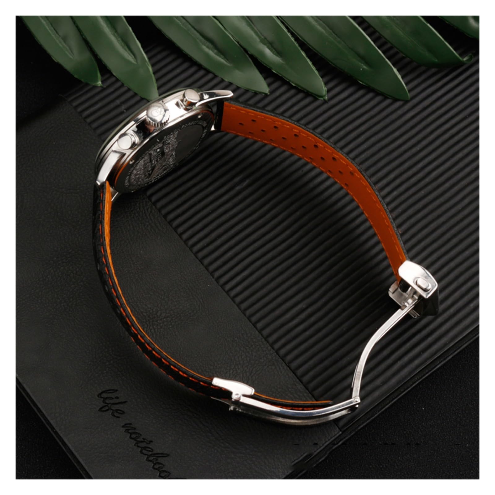Cinturino in vera pelle di vitello da 22 mm per TAG per cinturino HEUER MONACO CARRERA cinturino in pelle di qualità