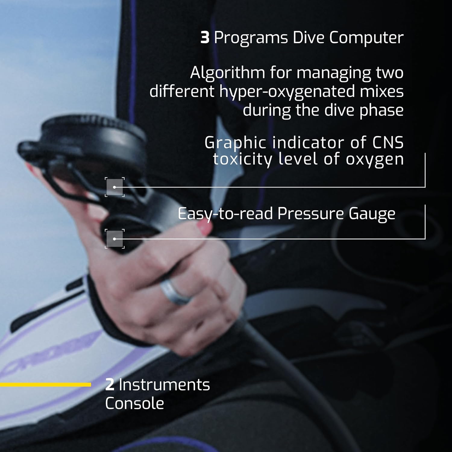 Cressi Console Giotto 2, Imperial