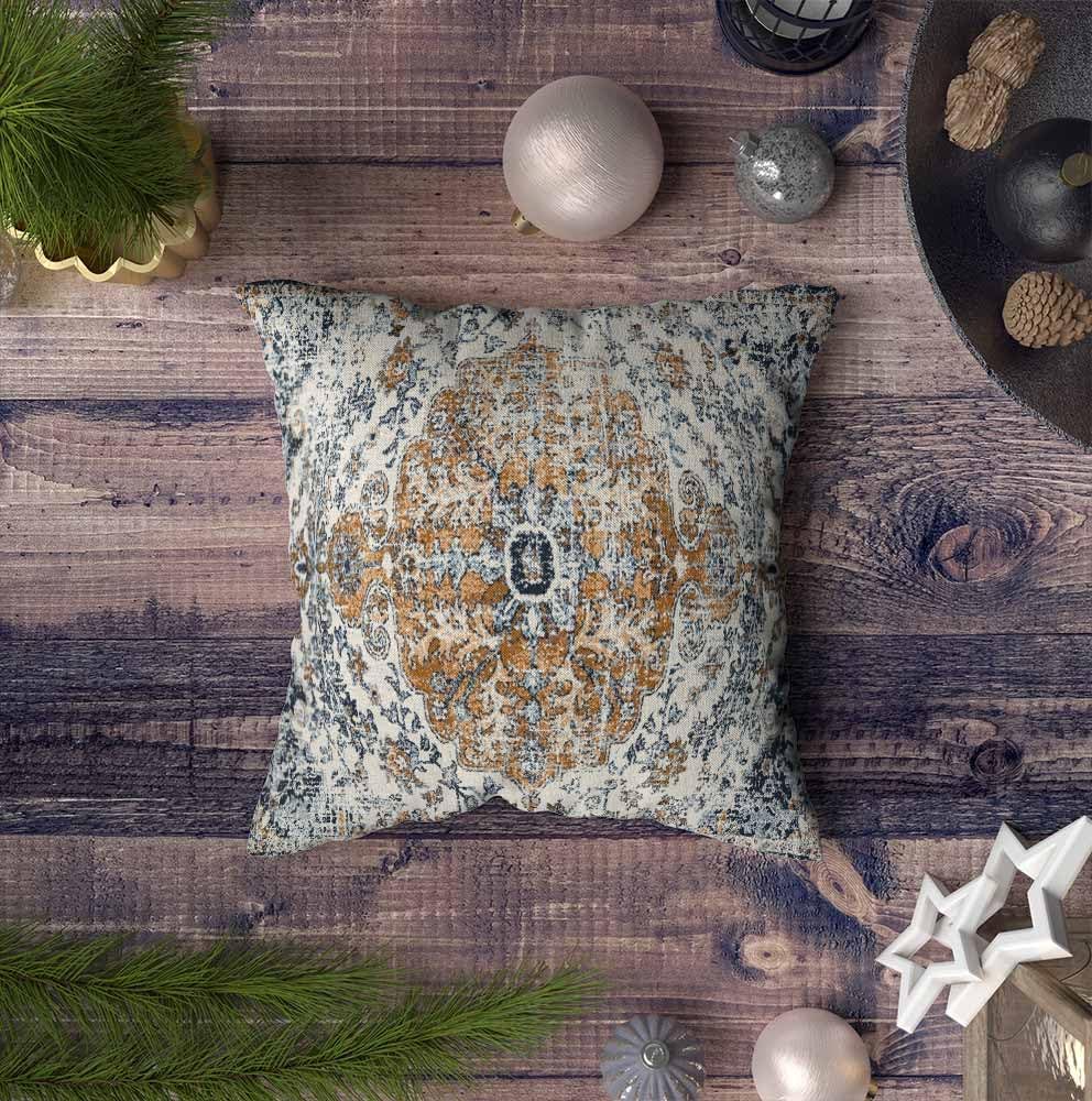 TOMWISH Throw Pillow Covers 20x20 Inch Set of 2 Throw Pillow Cases Boho Print Pattern Background Throw Pillow Case for Couch Sofa Bed Decorative