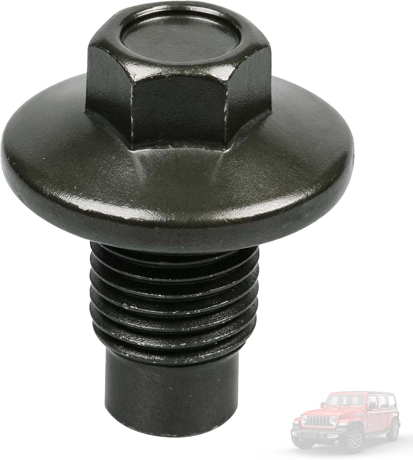 17438.05 | Engine Oil Pan Drain Plug (Pack of 1) for 2005-2021 Jeep JK/MK/WK/BU/KL/KK/XK Make Every Change efficient and Worry-Free, and Protect the Engine Lubrication System.