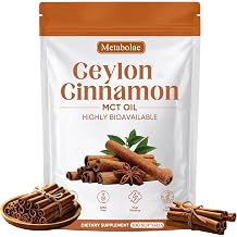 Metabolae Ceylon Cinnamon Capsules 300 Softgels, Supports Metabolic Balance, Energy & Daily Wellness, Cinnamomum Verum Extract with MCT Oil, Non GMO Plant Based Supplement 1