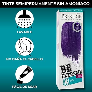 Be Extreme | Color 43 Indigo Semi-Permanent Toner