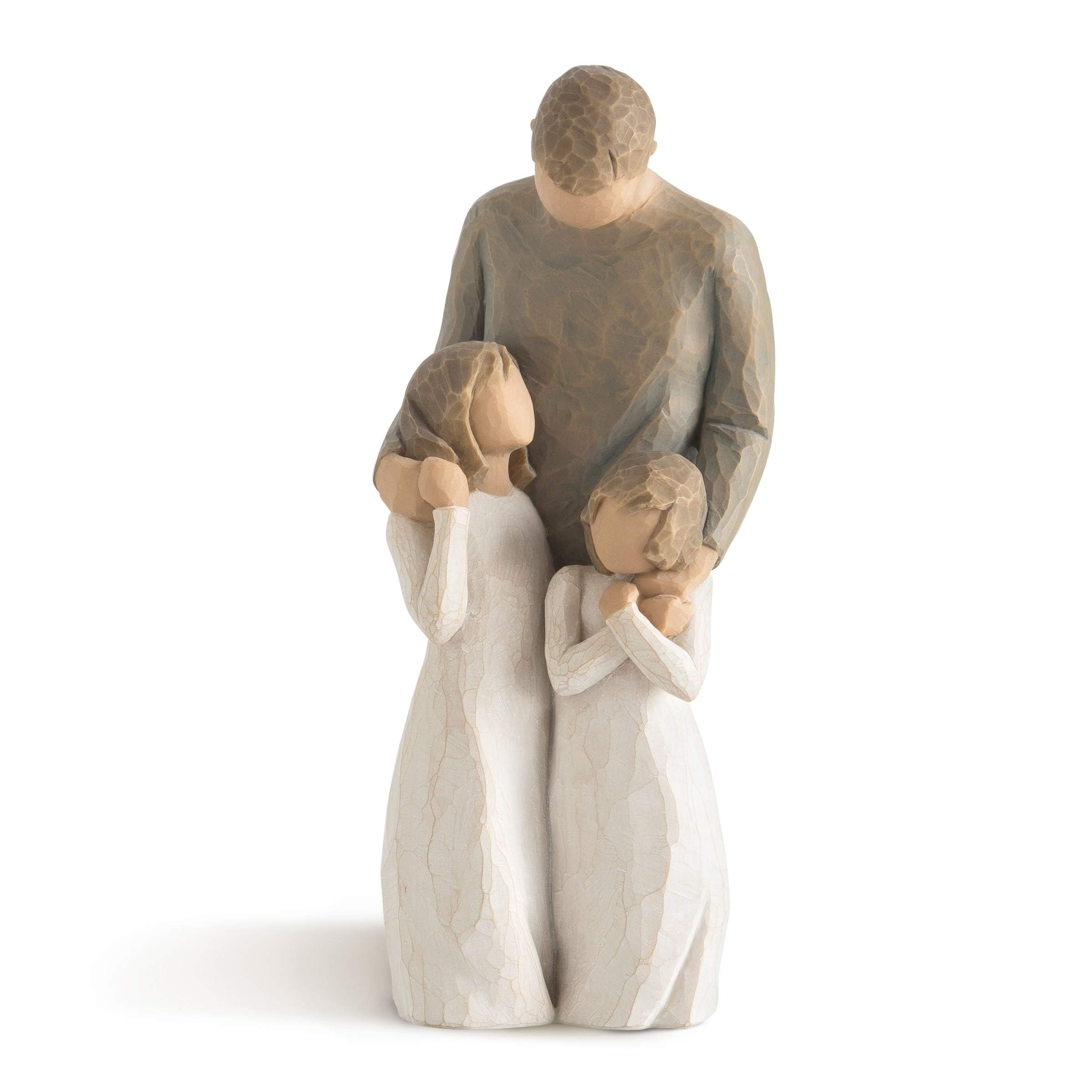Willow Tree Figura de Padre con Hijos, Home Deco, Enesco