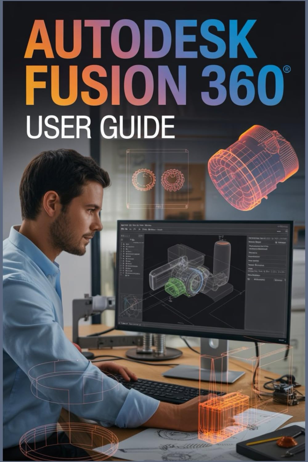 AUTODESK FUSION 360 USER GUIDE: Master Every Workflow: From First Sketch to Professional Manufacture in the Cloud