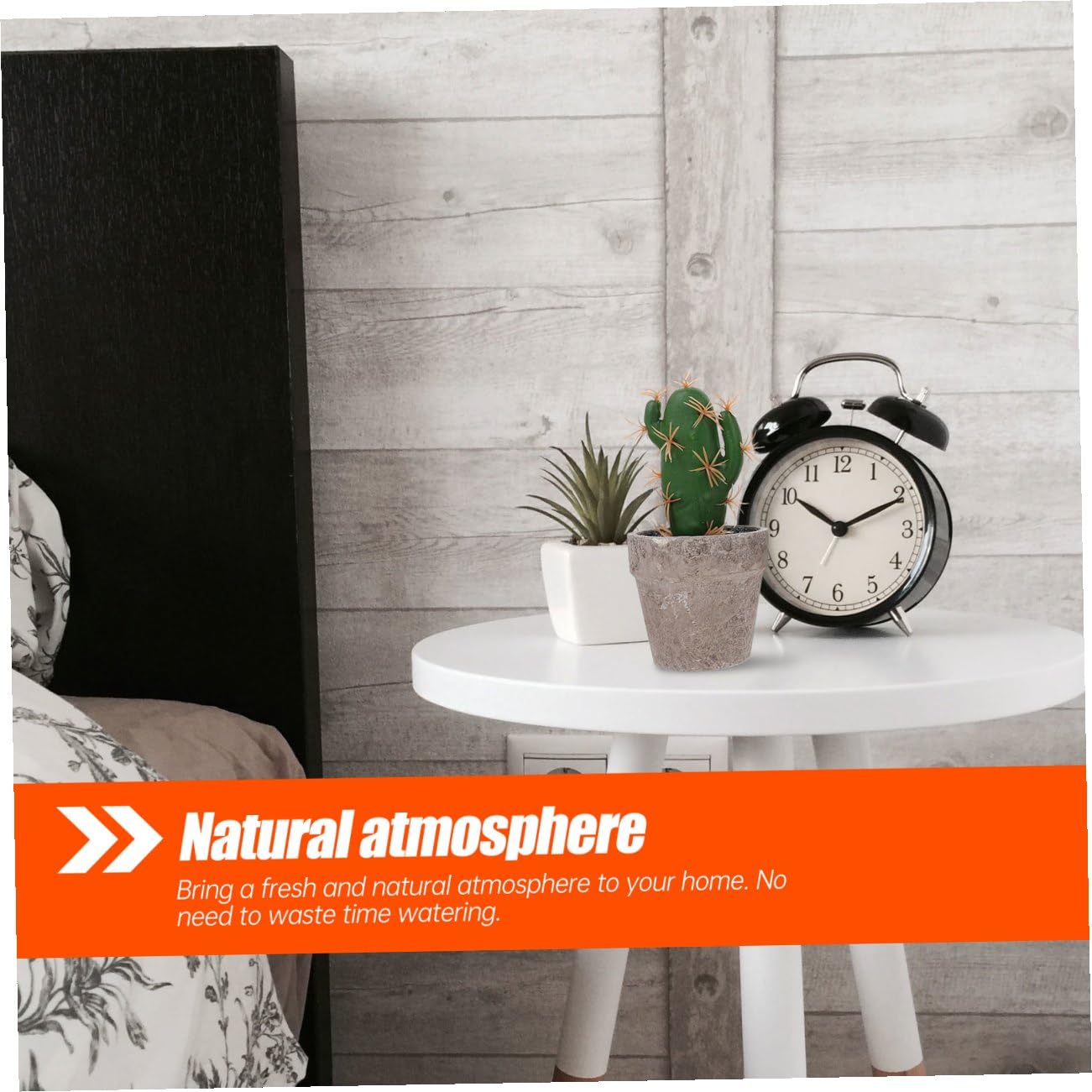 GLEAVI Set 4pz Piante Grasse Finte in Plastica e Polpa, Decorazione da Scrivania per Ufficio e Cucina, Aspetto Vero e Naturale, Facilità di Cura e Atmosfera Fresca