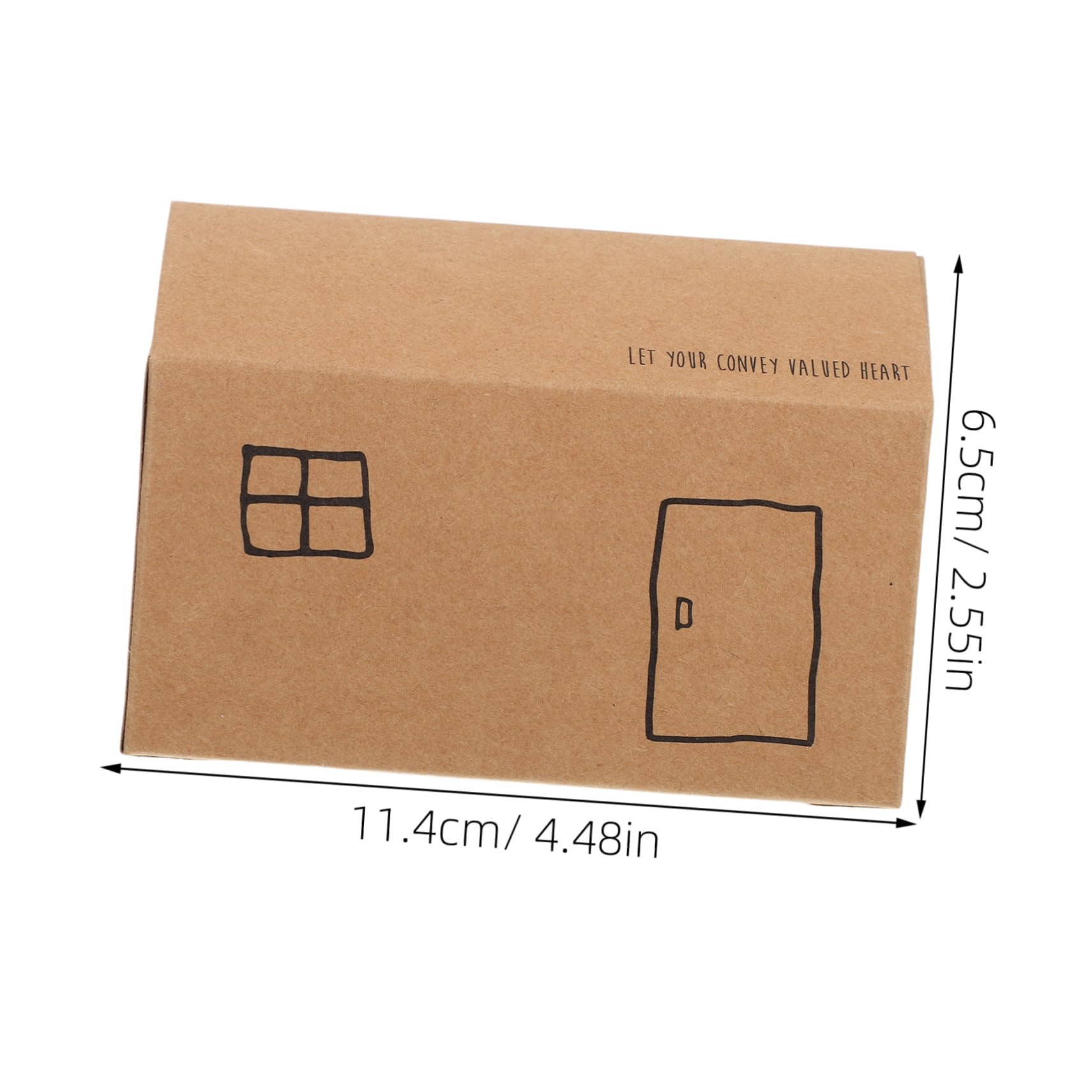 VILLFUL 50piezas Caja de Obsequio Plegable para Dulces Navideños Cumpleaños y Fiestas Estacionales Cajas de Papel Decorativas para Regalos de Fiesta y Dulces Caseros