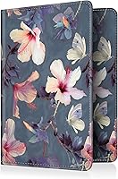 Vista 117 de FINTIE Soporte para pasaporte, cartera de viaje delgada con bloqueo RFID, funda protectora para pasaporte, esencial con ranuras para tarjetas