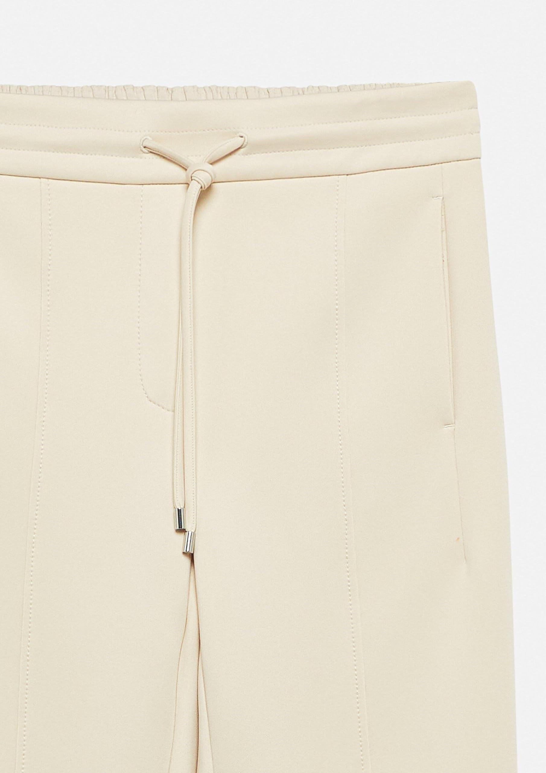 Comma Damen Hose Scuba-Jogpants mit Teilungsnähten