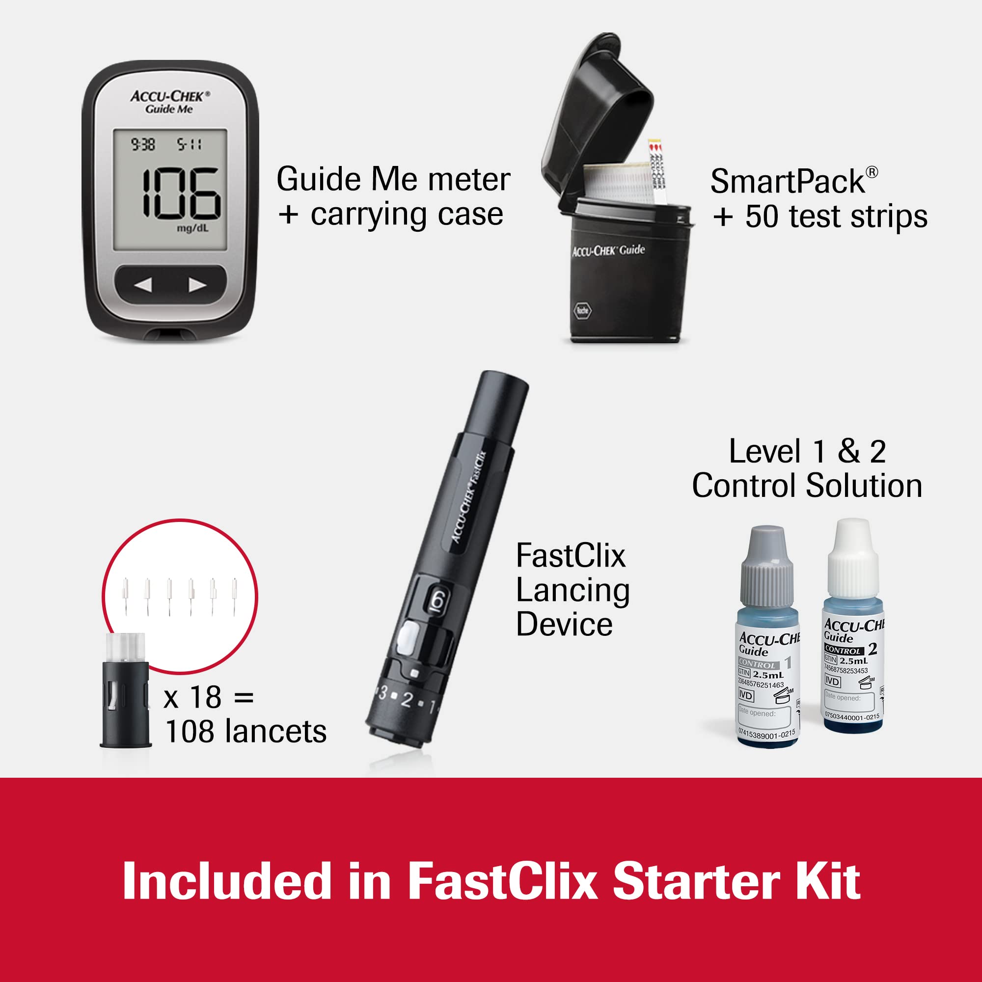 AccuChek FastClix Diabetes Starter Kit for Blood Glucose Testing Buy
