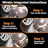 Bensejk Tire Inflator Portable Air Compressor – For cars, trucks, bikes and motorcycles