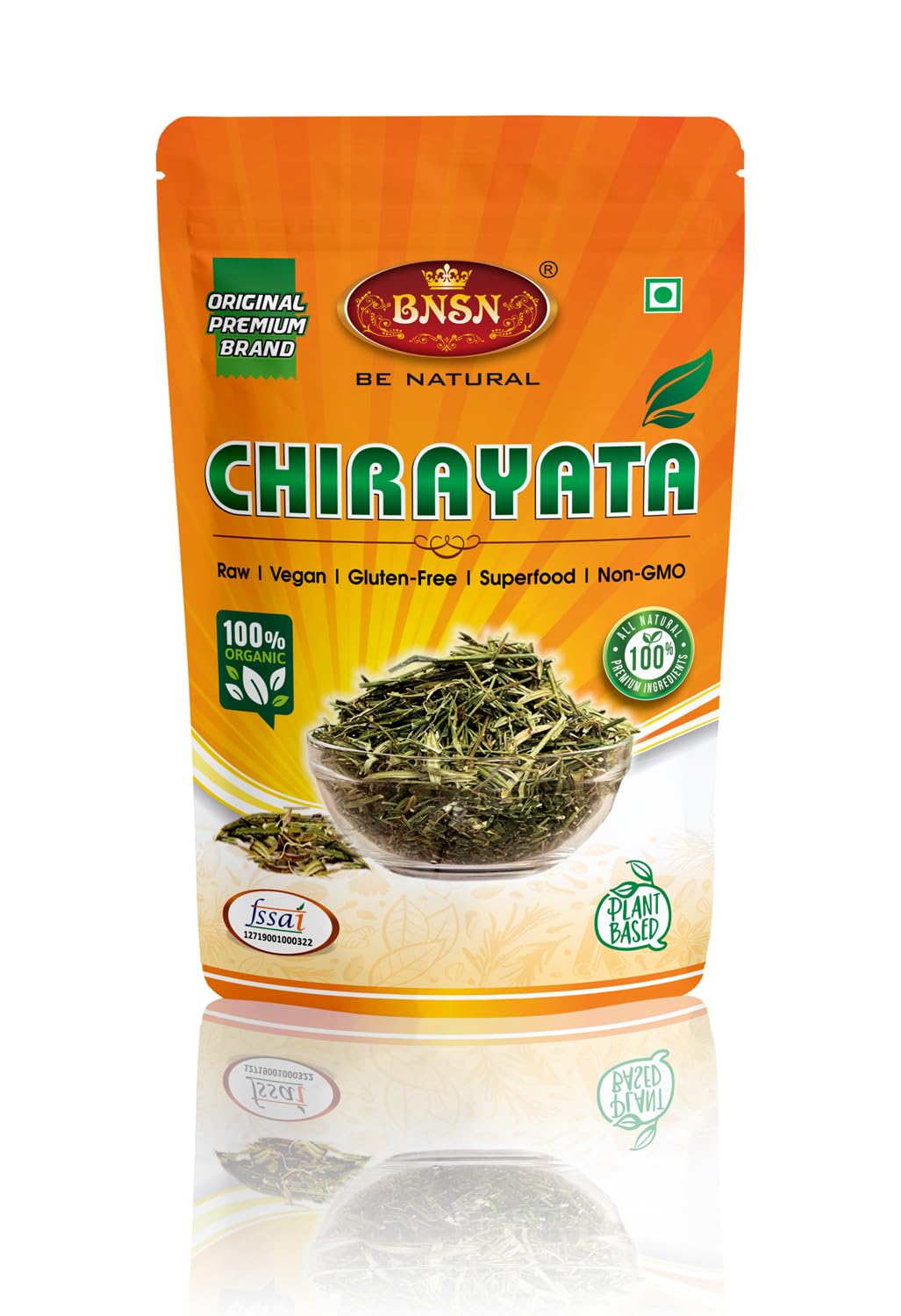 BNSN RAW Chirata Kalmegh|100% Fresh & Natural Chirayta| Bitterstick|Swertia Chirayita|Pure Chirata |Green Chiraita/Indian Gentian|Hara Chirayata(1Kg)