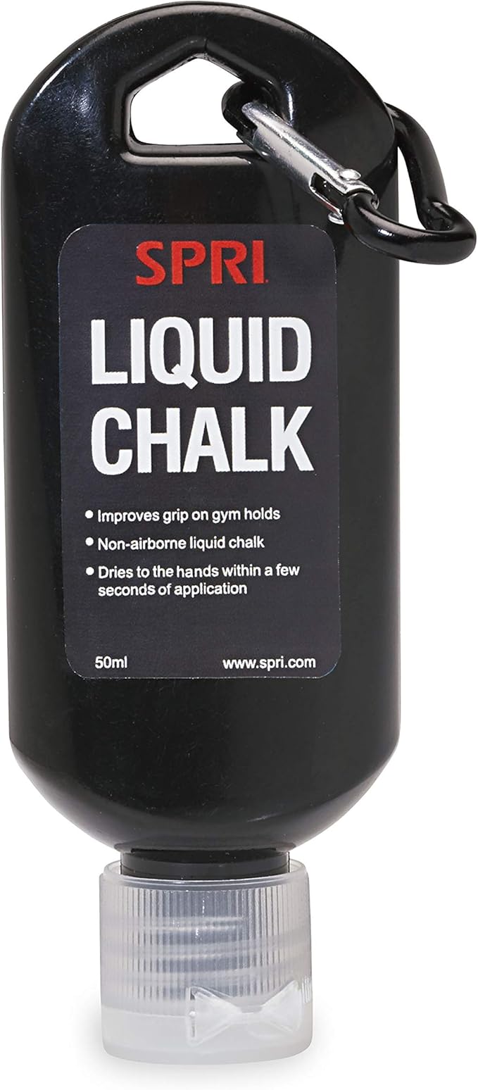 SPRI Liquid Chalk 50ml Bottle Works as Gym Chalk, Lifting Chalk, Rock