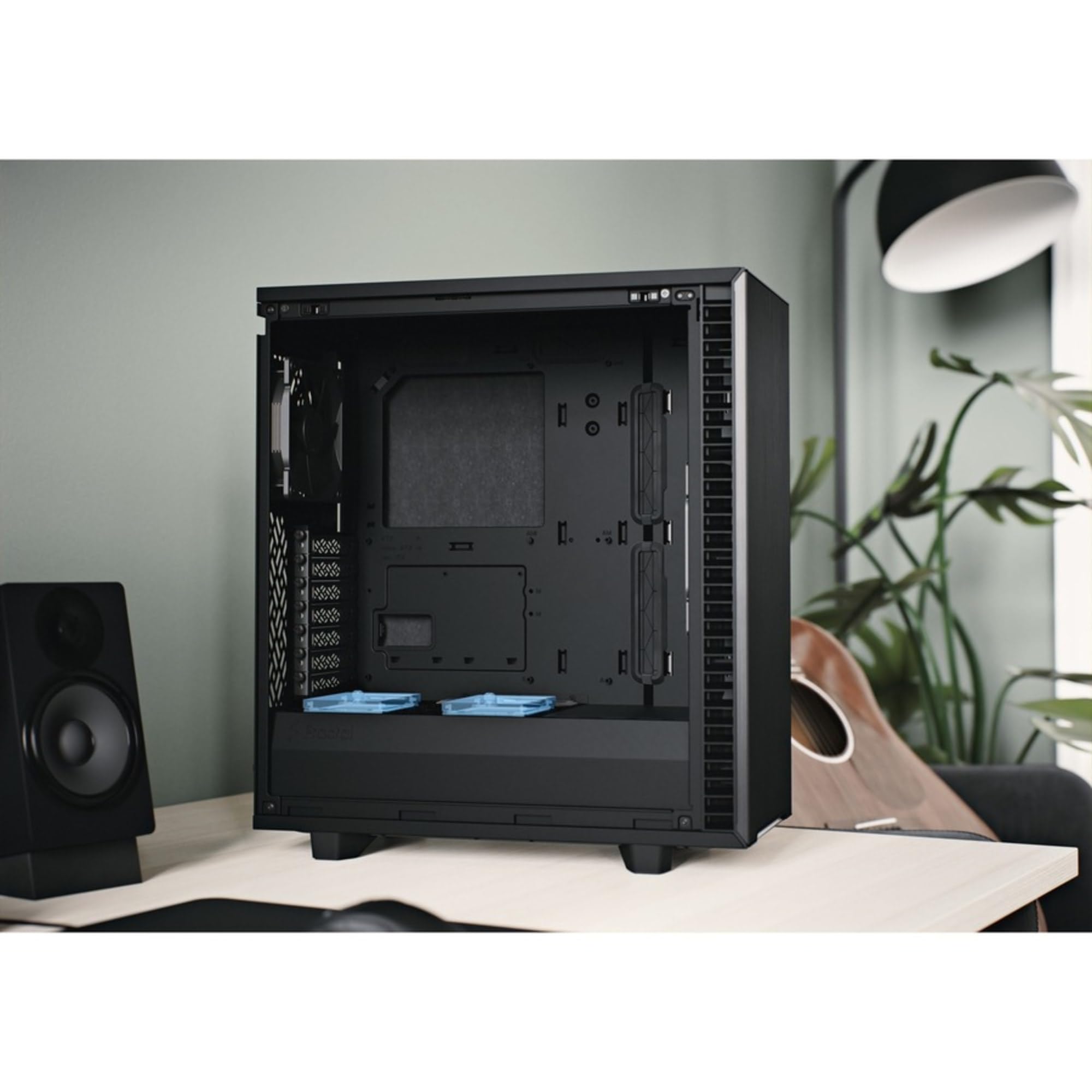 Fractal Design Define 7 Compact Black Brushed Aluminum/Steel ATX Compact Silent Mid Tower Computer Case