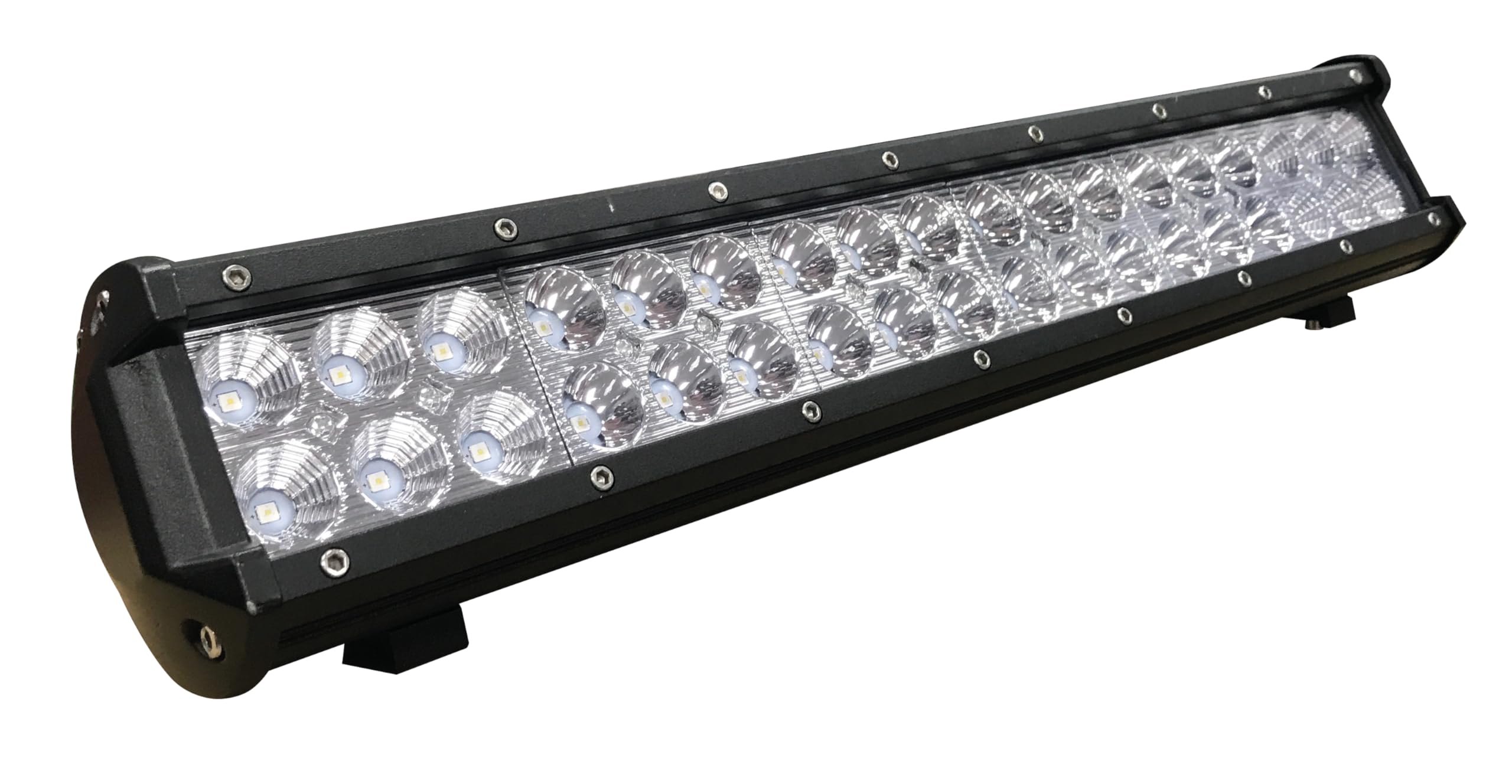 Goodyear - Barra LED 18.5 Pulgadas 108W para Coche y Camión 12V/24V, 7560 Lúmenes, 36 LED, Luz Blanca 6500K, IP67, Aluminio, Iluminación Auxiliar Off Road