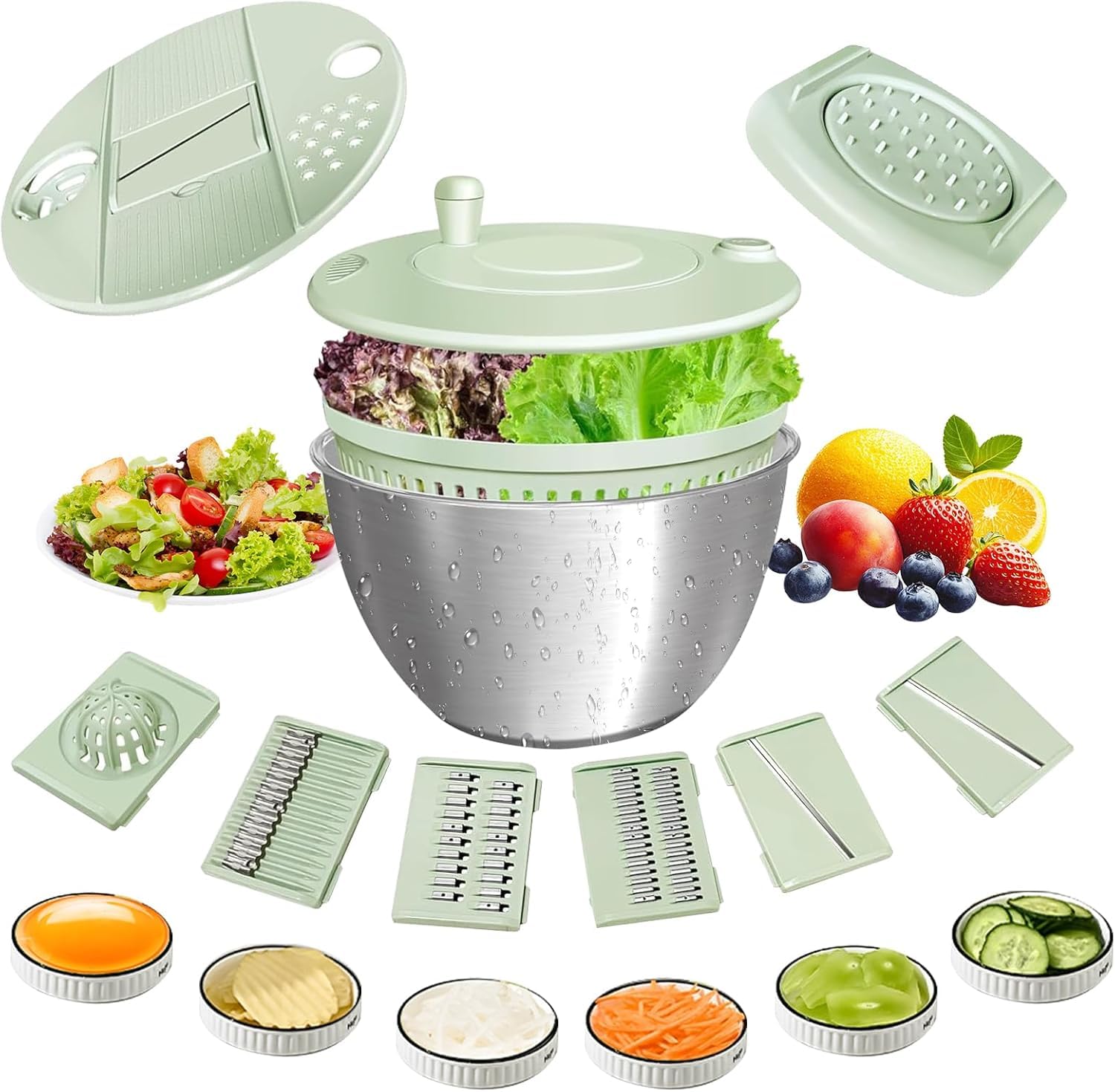 SILBERTHAL Edelstahl Schüssel Mit Deckel - 1,6l Rührschüsseln Zum Servieren, Kochen, Backen, Aufbewahren - Rutschfester Boden