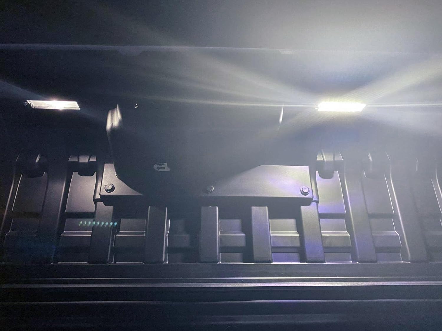 iJDMTOY 4pc 3X Brighter 18-SMD Full White LED RamBox Interior Light Replacement Compatible with 2019-up Dodge RAM 1500, 2020-up RAM 2500 3500 Truck Bed Storage Box