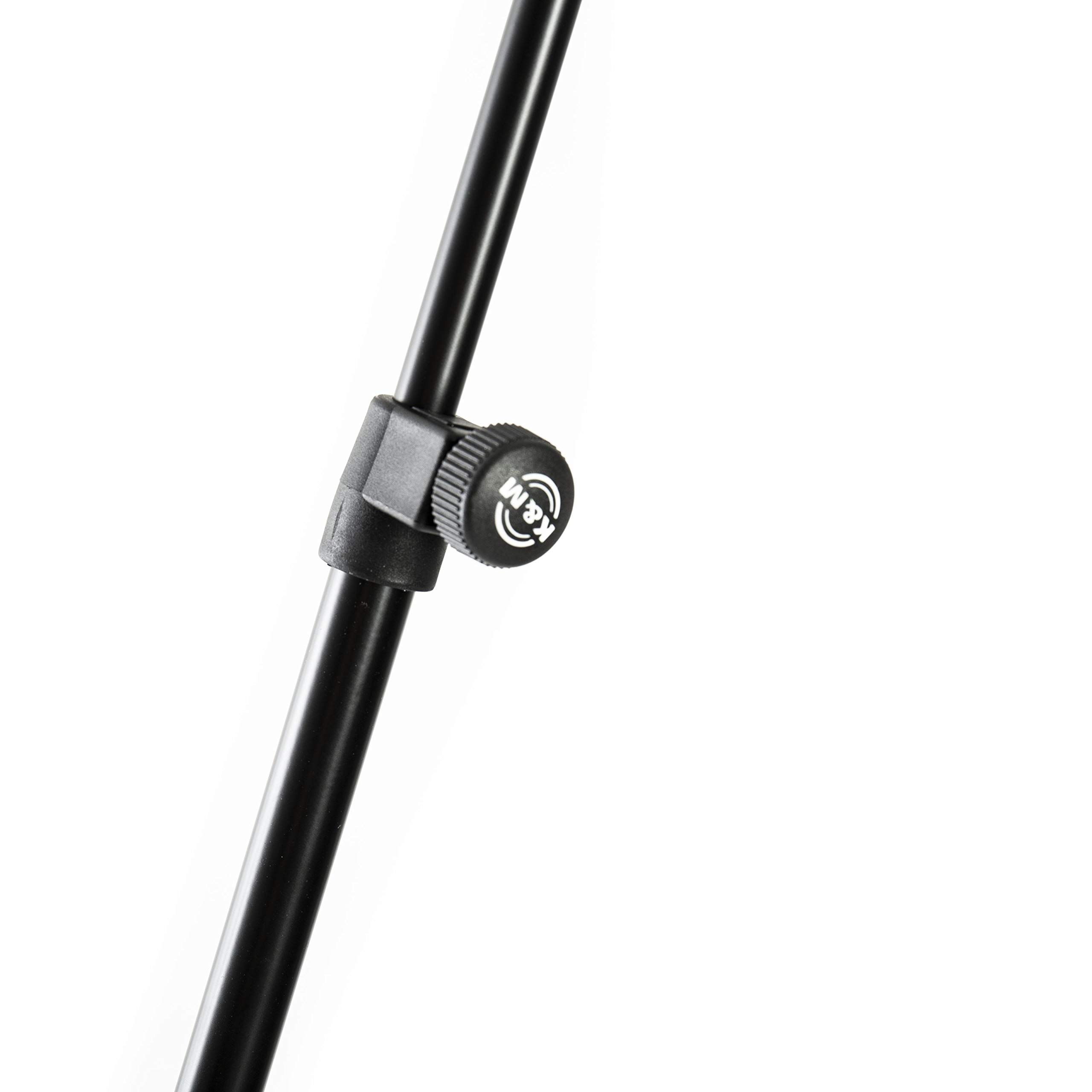 K&M - 25905 - Pied perche de micro taille basse - black