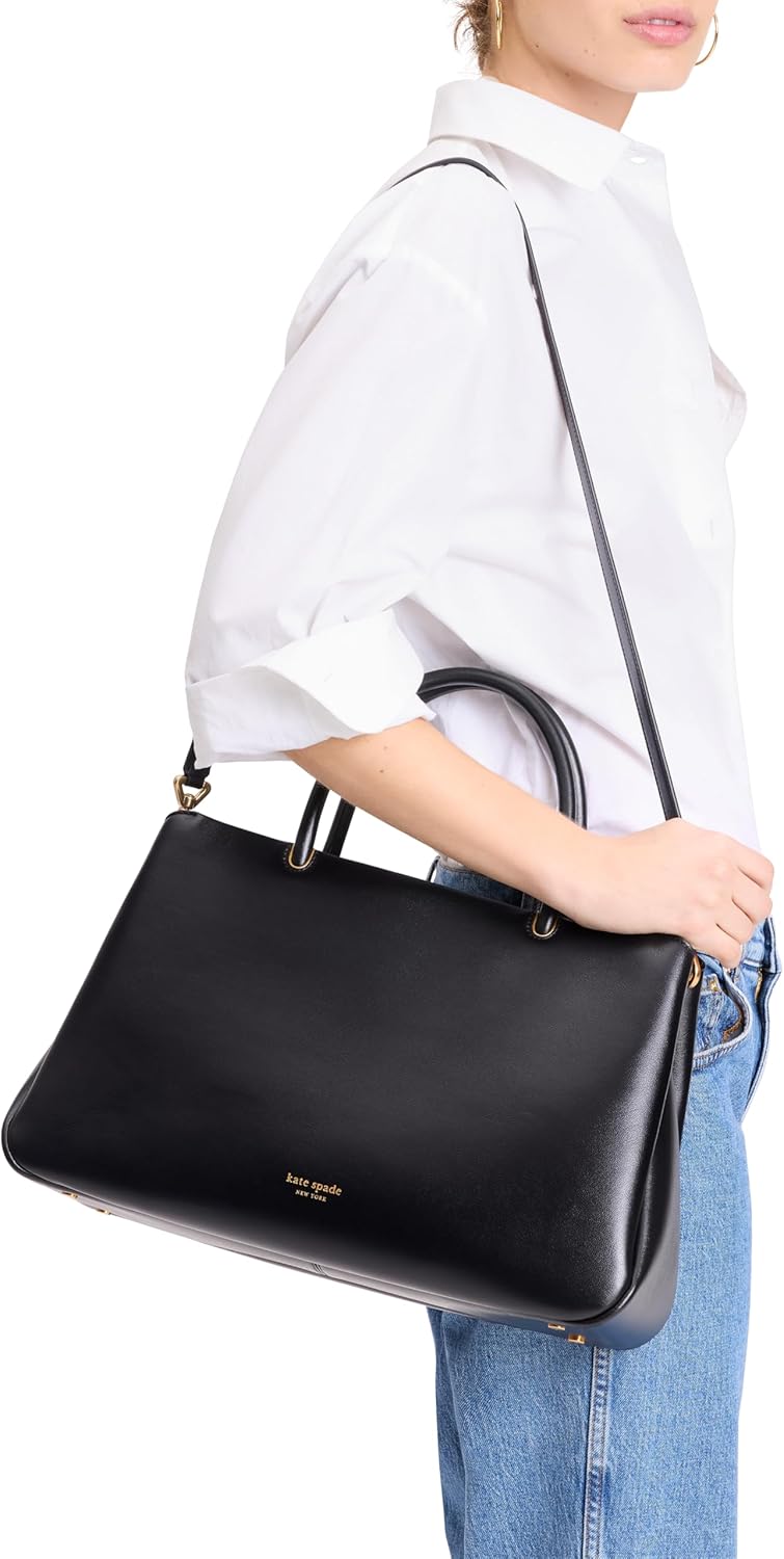 kate spade new york Grace Fine Grain Leather Satchel - Image 6